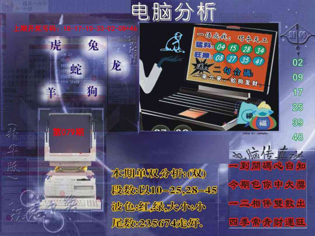 079期正版电脑分析贴士報[图]